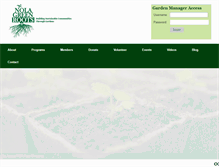 Tablet Screenshot of nolagreenroots.com